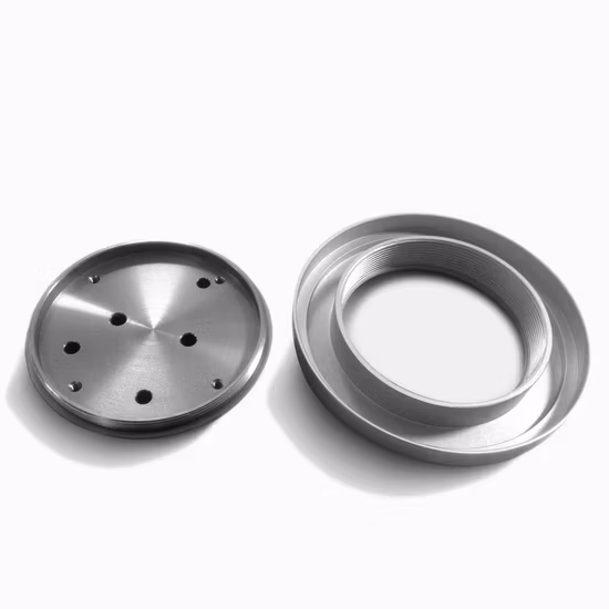 Dissipador de calor de luz de LED giratória CNC de alumínio cilíndrico Dissipador de calor de luz de LED para baixo